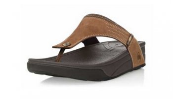 Mens Fitflop Dass Brown Fitness Sandal